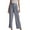 Silver, variant on Chbgutlmr Dress Pants Women Straight Leg Loose Formal Business Work Pants Button High Waist Office Trousers