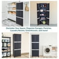 thumbnail image 4 of Sunnydaze Versatile Storage Cabinet with 4 Adjustable Shelves and Lockable Doors - Shadow - 72", 4 of 10