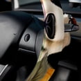 thumbnail image 5 of Panda Sunflower 14.5 Inch Printing PVC Leather Car Wheel Cover Auto Accessories Steering Wheel Cover, 5 of 6
