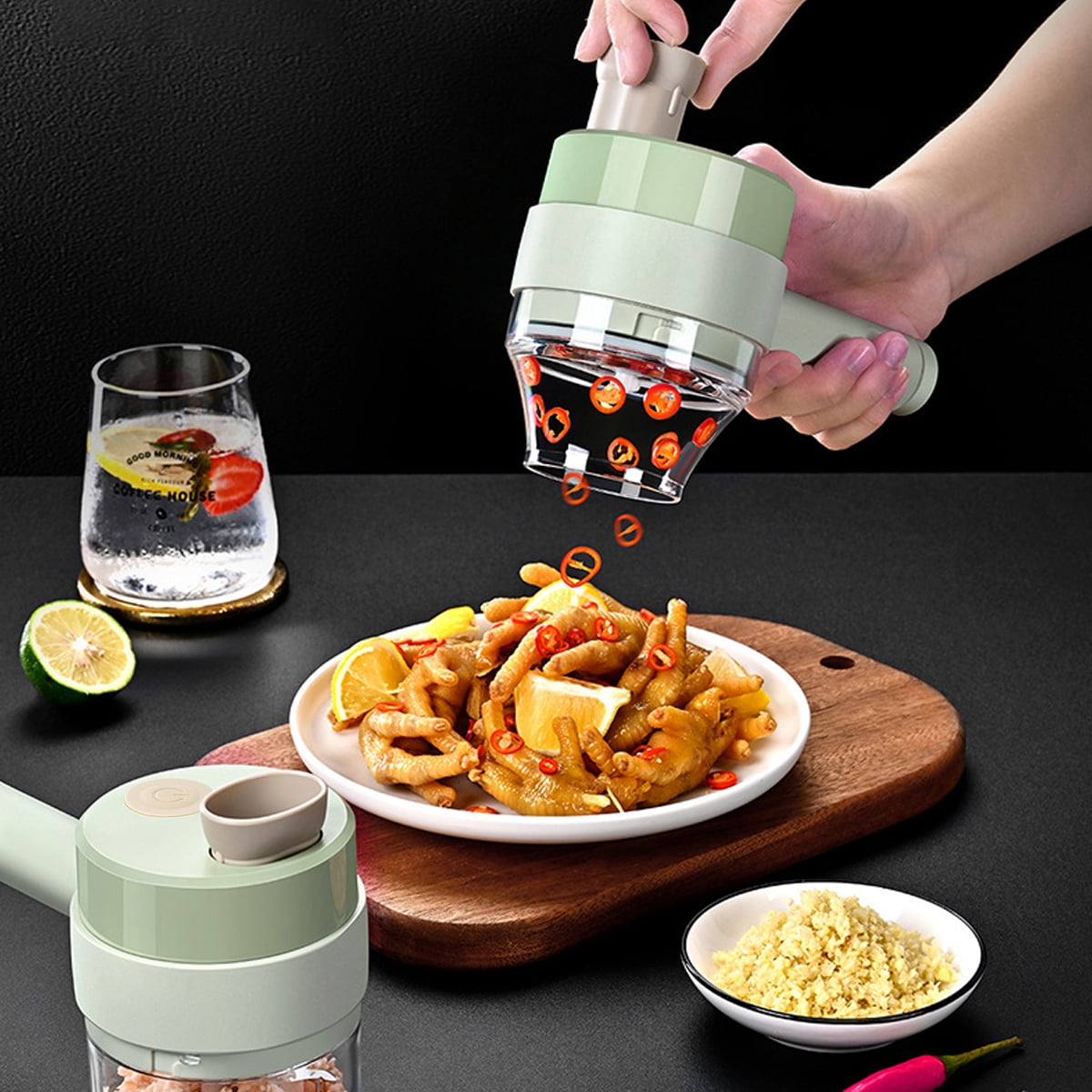 Cuisinart Hand-Held Garlic Slicer, Grater & Mini Mandolin - Macy's