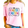 thumbnail image 4 of Kindergarten Crew Shirt for Girls Back to School First Day of Kinder Tee Pink Shirt Large, 4 of 7