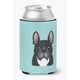 thumbnail image 1 of Abrazador de botella o lata Caroline's Treasures Bulldog francés azul Tablero de ajedrez BB1165CC, 1 of 1