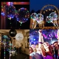 thumbnail image 5 of 6 x 20 Inch LED Lights BoBo Balloons Colourful Sequins Flashing LED Fairy Lights Balloons Luminous Balloon for Christmas Birthday Party Valentine's Day Celebrations Wedding Home Decorations, 5 of 8