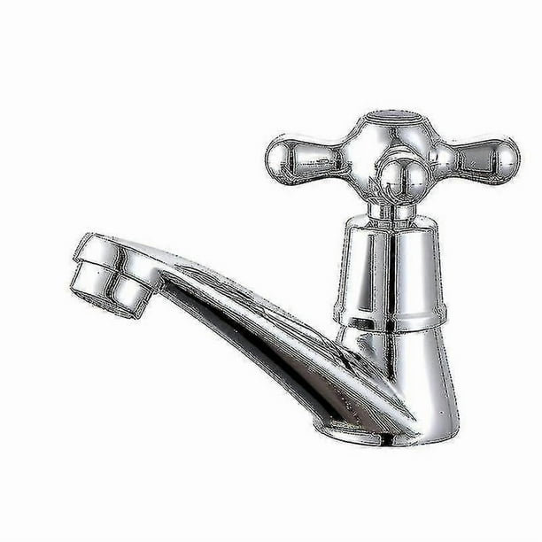 Single Cold Water Faucet, Single Cold Water Tap Chrome Basin Water Tap, For Home Bathroom Toilet Sin