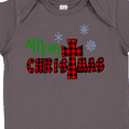 thumbnail image 4 of Inktastic Merry Christmas Buffalo Plaid Cross with Snowflakes Boys or Girls Baby Bodysuit, 4 of 5