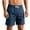 Blue, variant on Yievot Athletic Shorts for Men Drawstring Elastic Waist Gym Sport Running Shorts with Zipper Pockets