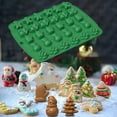 thumbnail image 4 of Fymlhomi Christmas Chocolate Molds, Silicone Gummy Molds, Mini Christmas Mold for Baking, Chocolate, Gummy, Biscuit, Ice Cube, Jelly(Christmas Set A), 4 of 5