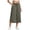 Green, variant on Palazzo Capri Pants for Women Spring Summer Elastic Waist Wide Leg Loose Fit Flowy Cropped Pants Capris with Pockets