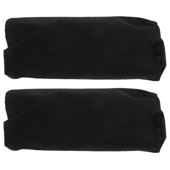 Masteelf 1 Pair Outdoor Chair Footrest Cushion Folding Footrest Pad for Patio Lawn Chairs Comfortable Non-Slip Cushion