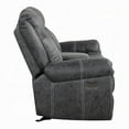 thumbnail image 4 of Hesy Power Motion Recliner Loveseat w Console- Dark Gray 75 Inch, 4 of 6