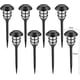 thumbnail image 2 of 8 Packs Solar Lights Outdoor, IP65 Waterproof Solar Garden Lights, Automatic Solar Lamp, Warm White Solar Lights for Garden Path Patio Walkw, 2 of 4