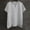 White, variant on Pxiakgy mens t shirt Mens 2022 Casual Summer Plain Short Sleeve Cotton Linen T Shirts Stand Collar Button V Neck Beach Shirts Men T Shirts Black   L