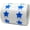 Blue, variant on Metallic Rose Star Stickers, 1/2 Inch Wide, 1000 Labels on a Roll