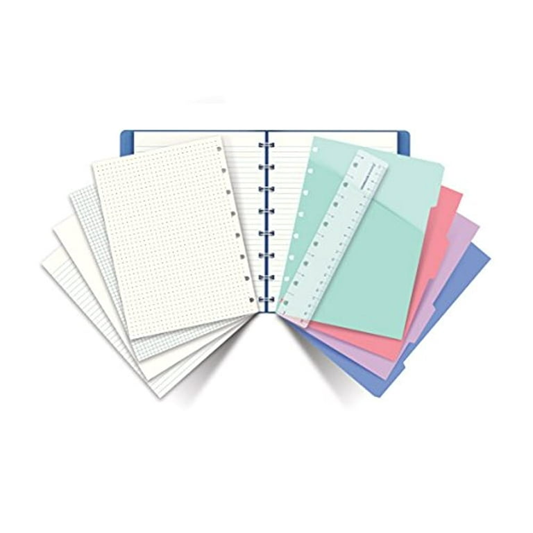 Filofax 115041 – Cuadernos A5 Impressions, Color Verde Y Blanco