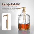 thumbnail image 5 of 10 Pcs Coffee Milk Tea Dispenser Syrup Pump Gold Liquid Dispenser for Torani Syrup 8Ml Juice Bottle Dispenser Pump, 5 of 5