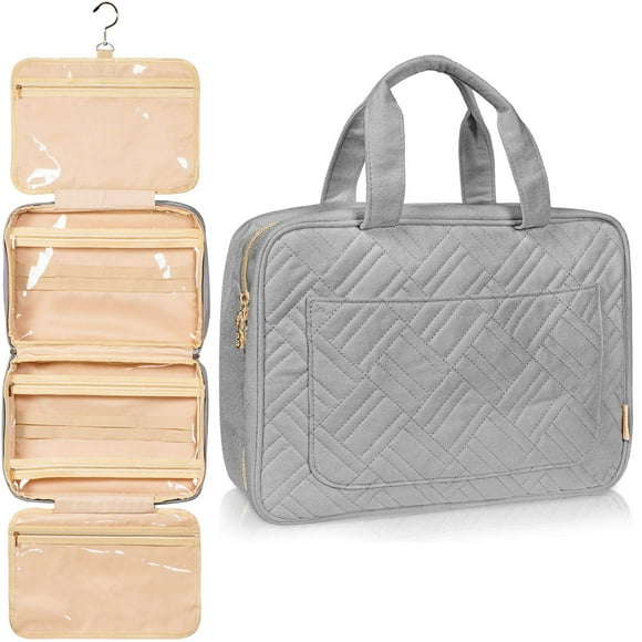 Neceser de viaje BOACAY grande para mujer con accesorios