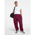 thumbnail image 2 of Athletic Works Women's and Women's Plus Fleece Barrel Leg Pants, Sizes XS-4X, 2 of 6