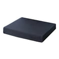 thumbnail image 4 of Allman - Bariatric Comfort Foam Gel Coccyx Seat Cushion Tail Bone Pain Relief - Blue 4.5"x16"x20", 4 of 5