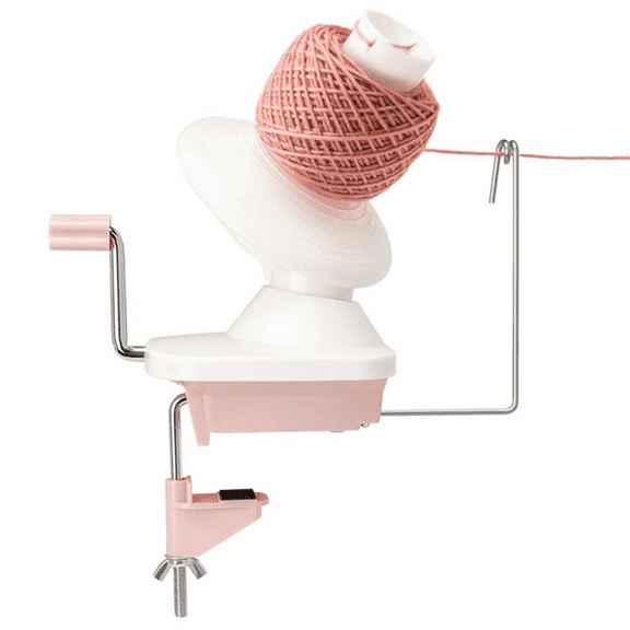 Rollbacks & More Yarn Ball Winder Manual Effortless Spinner Portable Roller for Crocheting Knitting Tool