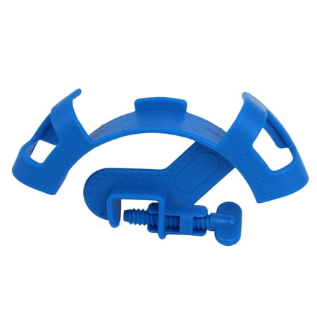 Mount Pipe Filtration Hose Holder Filter Tube Fixture Blue for Aquarium