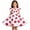 AB170 Pink, variant on Bjutir Girl'S Dress Strawberry Print Fly Sleeve Dress Leisure Crewneck Dresses For Party Wear, Size 2-11 Years, Pink