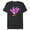 Dark Heather, variant on Darkwing Duck - Short Sleeve Blended T-Shirt for Adults -Customized-Purple