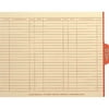 Smead End Tab Manila Out Guides with Printed Form