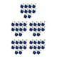 thumbnail image 2 of Ramo de novia Naiovety Flores artificiales de plástico 10 piezas azul, 2 of 6