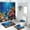 Pattern-4, variant on Underwater Shower Curtain Set with Rugs for Bathroom Decor Ocean Theme Tropical Fish Coral Sea World Marine Life with Toilet Lid Cover, Bath Mat, Shower Curtains for Bathroom Rug Set, 72x72 Inch