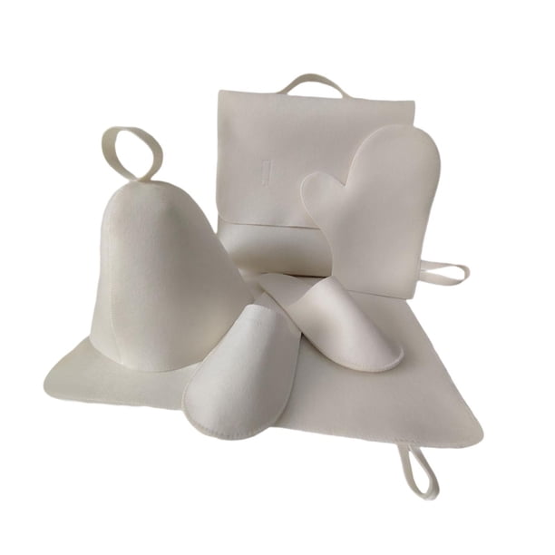 Conjunto de gorro de Sauna Gloria 5 uds gorro de baño accesorios de estilos s para interiores