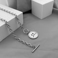 thumbnail image 4 of Stainless Steel Smiley Face Crying Face Necklace for Men Boys Rotatable Cute Smile Pendant, 4 of 5