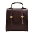 thumbnail image 1 of LinYooLi Vintage Womens Pu Leather Backpack Small Korean Style School Girl Backpack Fashion Designer Female Square Shopper Bag, 1 of 6