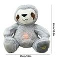 thumbnail image 2 of 2025 New Breathing Stuffed Animal, Soothe Snuggle Bear Plush, Soothing Breathing Bear Stuffed Animal for Anxiety Adults and Kids, Sleeping Bear Plushies with Realistic Breathing Motion & Lights Music, 2 of 7