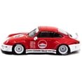 thumbnail image 2 of Porsche RWB 993 #8 "Morelow" Red and White "RAUH-Welt BEGRIFF" 1/43 Diecast Model Car by Tarmac Works, 2 of 3
