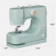 thumbnail image 3 of Best Choice Products 55-Piece Sewing Machine Kit for Beginners, w/ 16 Stitch Patterns, Double Stitching - Sage/Gold, 3 of 10