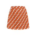 thumbnail image 5 of KEIAHUAN Orange Polka Dots Tennis Skirt for Women Casual High Waisted Golf Skort with Pockets Breathable Smooth Skirts for Golf Athletic Skirt with Shorts Pocket, 5 of 7