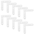 thumbnail image 3 of Miangastore Metal L Brackets Silver 10Set 2Inch, 3 of 9