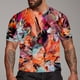 thumbnail image 2 of Conjunto De 2 Piezas De Chándal Informal Para Hombre, Camiseta Deportiva Ajustada De Verano Y Pantalones Cortos, 2 of 4