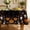 Color 1, variant on Rectangle Tablecloth Rdsfhsp Halloween Tablecloth Black Pumpkin Ghost Pattern Polyester Table Cover Washable Decorative Dining Tablecloth for Party 102×60 inch