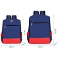 thumbnail image 3 of FUZHIQ Elementary School Backpack Bright Tone Side Storage Pockets Adjustable Straps Lightweight Bookbag for 2nd 3rd 4th 5th Grade Back to School, Orange, 3 of 3