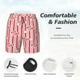 thumbnail image 3 of Balery Popcorn 1 Bañador para hombre, shorts de playa de secado rápido con entrepierna y forro de compresión-Medium, 3 of 6