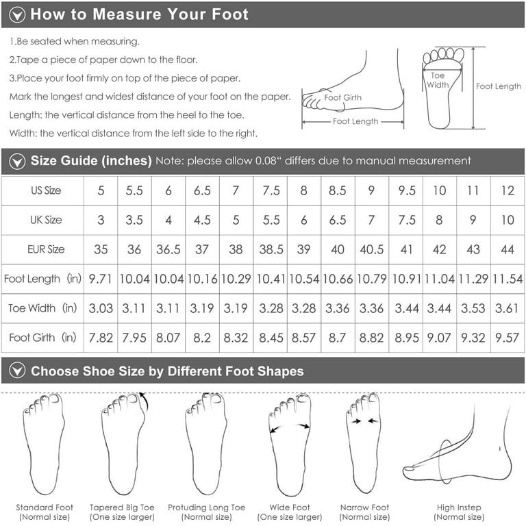 Brazilian Shoe Size Charts: Conversion Measurements, 50% OFF