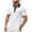 White, variant on Lmnyox Men's Zipper Up Golf Shirt Collared Color Block Summer Shirts Casual Dressy Business Short Sleeve Work Tops