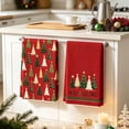 thumbnail image 6 of Yhmxh Christmas Kitchen Towels Set of 2, Christmas Tree Decorative Dish Towels, Absorbent Soft Holiday Hand Towels, Xmas Tea Towels for Kitchen Counter, Cooking, Christmas Decoration 15.75"x23.62", 6 of 6