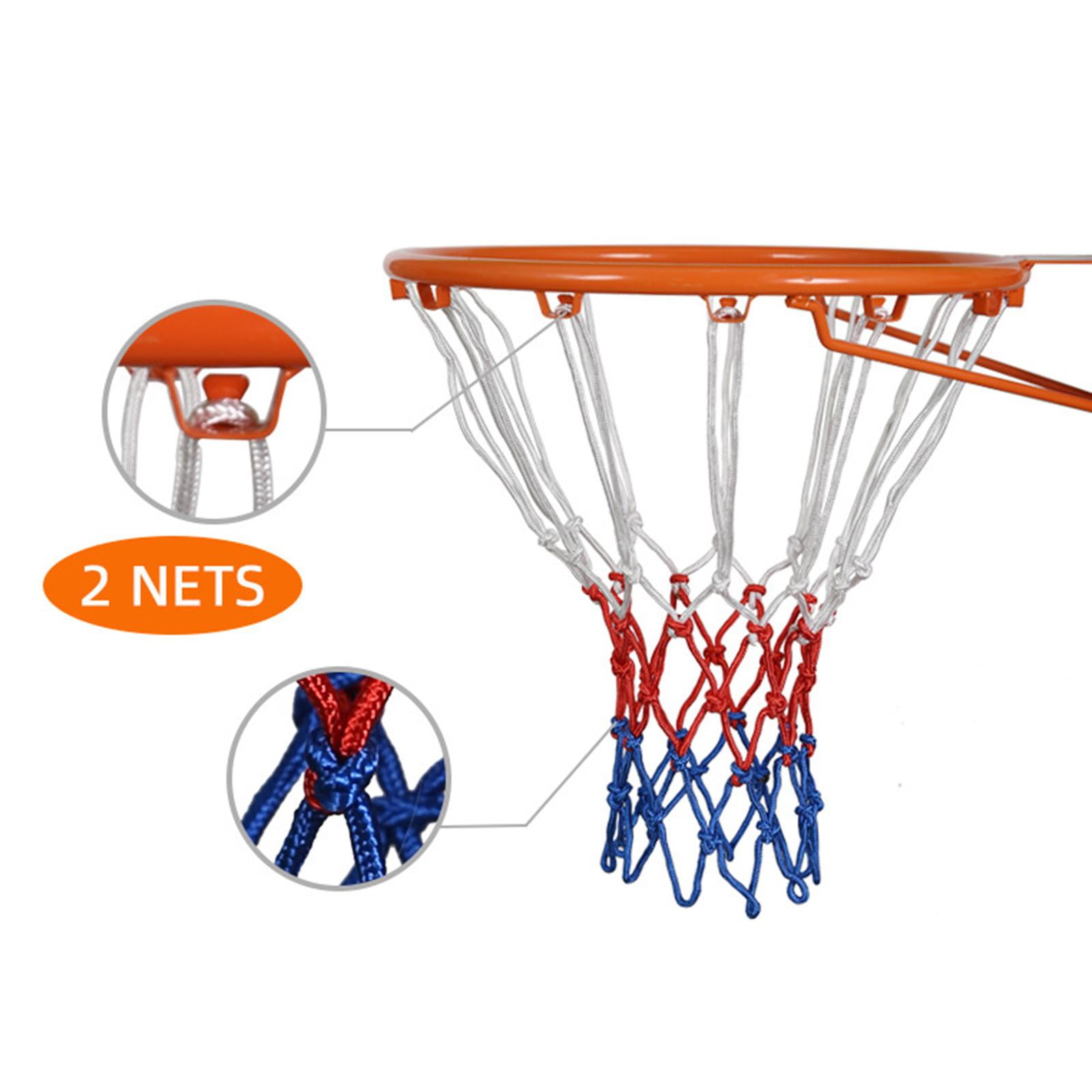 50cm Basketball Ring Hoop Net Wall Mounted Outdoor Indoor Hanging 