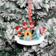 thumbnail image 1 of Resina De Navidad Navidad Familia Diy Bendiciones Escritas A Mano Colgantes De Muñeco De Nieve Regalo Para Amigo O Familia Speravity HA040823-30, 1 of 6