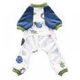 thumbnail image 3 of Pet Dogs Soft Cotton Pajamas Pjs Cartoon Homewear Puppy Apparel Jumpsuit Cotton Romper Sleepwear, 3 of 7