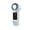 White, variant on YIEMEEN Rechargeable Hand clasped Fan Numerous Speeds Gentle draft Quiet Operation