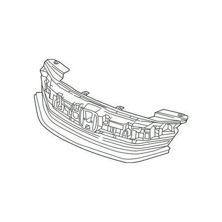 Genuine OE Honda Grille - 71121-T3W-J52 Fits select: 2017 HONDA ACCORD HYBRID EXL