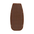 thumbnail image 3 of Motorcycle Seat Pad Comfortable Portable Anti Slip Motorbike Seat Pad Cover Brown, 3 of 7